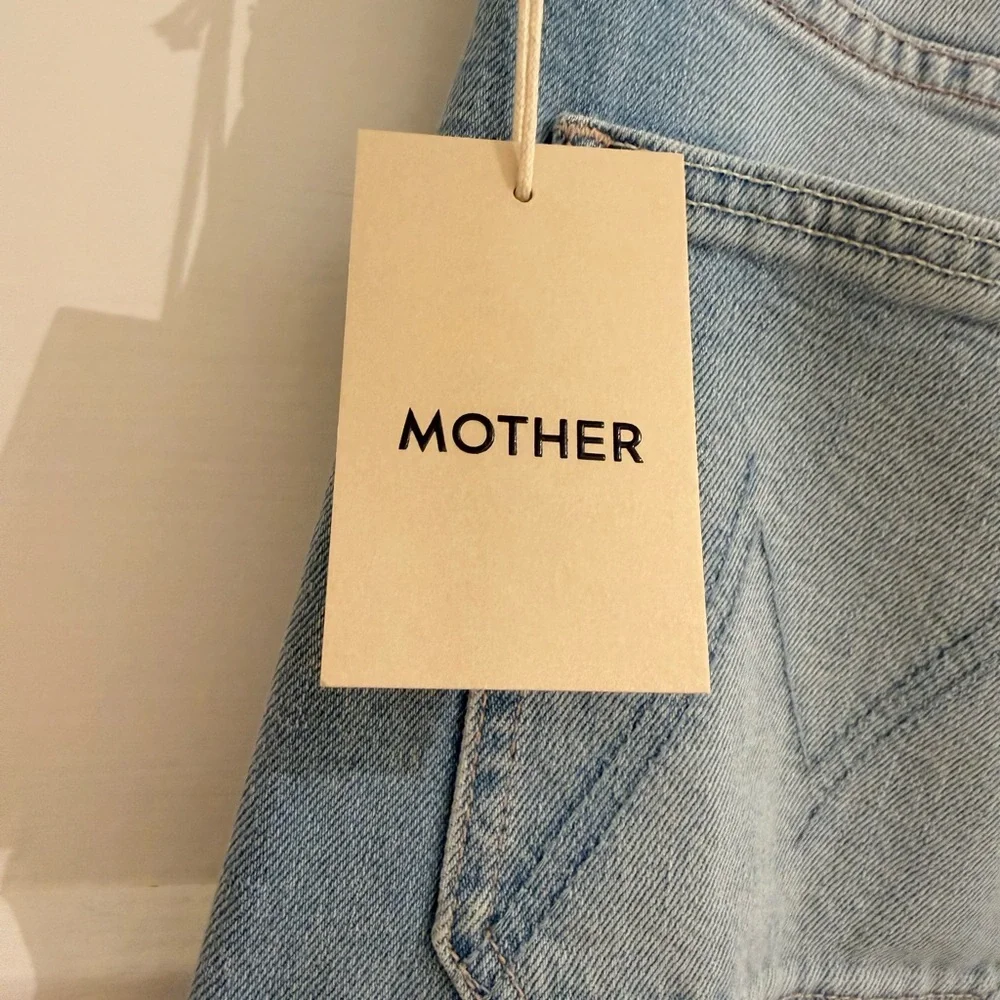 New $268 Mother Patch Pocket Undercover Sneak Jeans Friendly Reminder 28 NWT - Picture 8 of 10